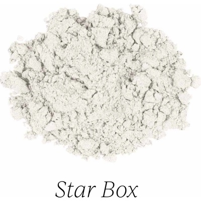Uoga Uoga Sypké oční stíny s jantarem 740 Star box stříbrný lesk 1 g