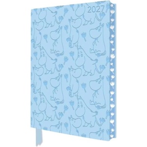 Moomin and Flowers 2027 Artisan Art Vegan Leather Diary Planner - Page to View with Notes (ISBN: 9781806941995)