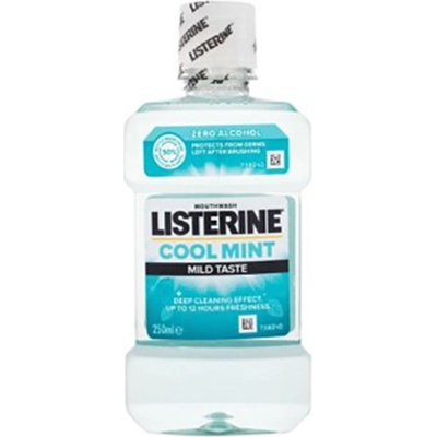 LISTERINE Cool Mint Mild Taste Mouthwash Without Alcohol вода за уста за грижа за зъбите и венците без алкохол унисекс 500 мл