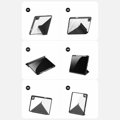 Dux Ducis Magi puzdro iPad 11 2021/2020/2018 / iPad Air 4 DUX036730 čierne