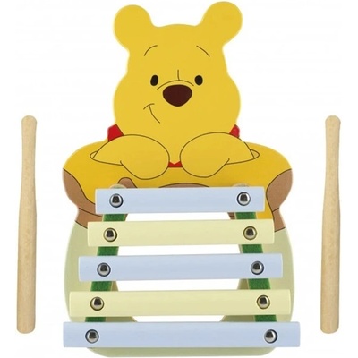 Orange Tree Toys Дървен ксилофон Orаnge Tree Toys - Мечо Пух (OTT14721)