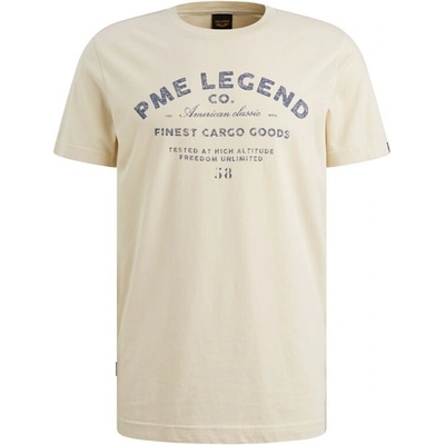 PME Legend pánské triko PTSS2602560/7013 Béžová