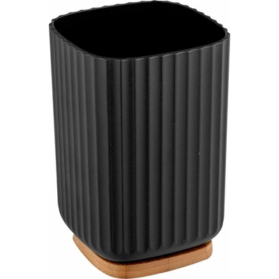 Wenko pohárik na kefky Rotello čierny