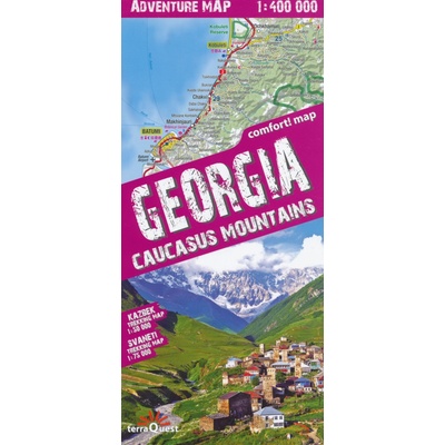 Gruzie (Georgia) Adventure Map 1:400.000 TQ