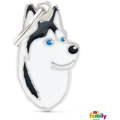 My family známka Sibiřské husky 1 ks – Zboží Mobilmania