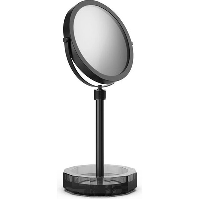 Decor Walther Козметично огледалце Kristall с антрацитна основа черен мат (0942194)