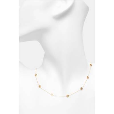 Tory Burch колие дамско от метал Icon (184432)