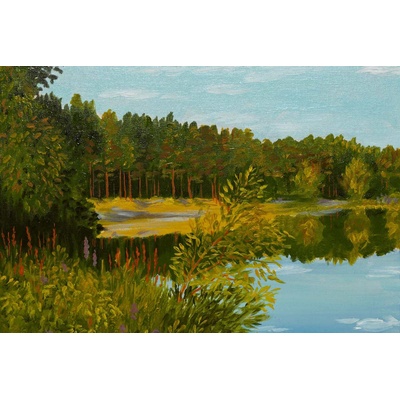 DIMEX ART Флизелинов фототапет картина - иглолистна гора 375 x 250 см