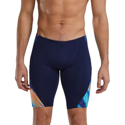 TYR durafast elite jammer riptidal blue/orange 3xs - uk26