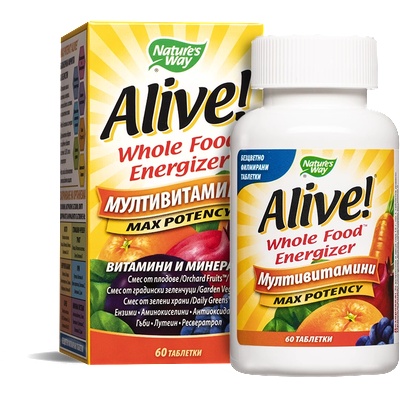Nature's Way Алайв Мултивитамини 60 таблетки | Nature’s Way (14926)