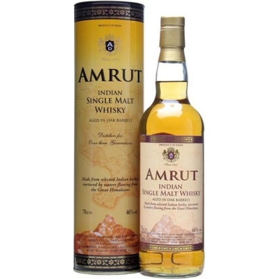 Amrut Indian Single Malt 46% 0,7 l (holá láhev)