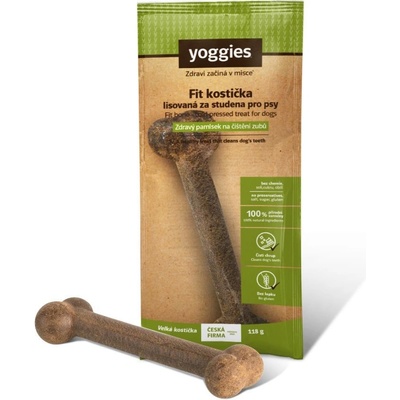 Yoggies Fit kostička pro čištění zubů 118 g – Zboží Dáma