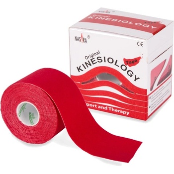 Nasara Tape červená 5cm x 5m