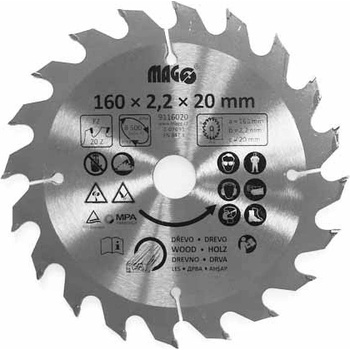 Magg pilový kotouč 160x20x20z