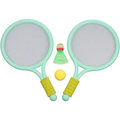 Racket Ball Games sada pálok s loptičkami zelená