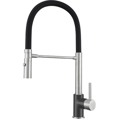 Plados Plados СМЕСИТЕЛ ЗА КУХНЯ showermid ЧЕРЕН МАТ (showermid/70)