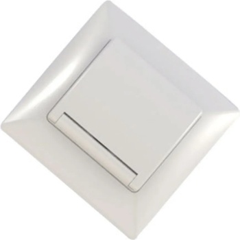 ANURA Единичен Контакт С Капак Бял anura - 30851