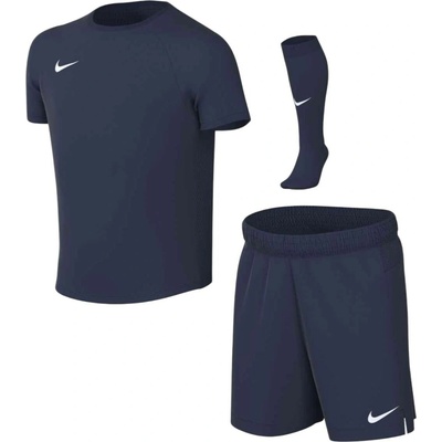 Nike DRI-FIT PARK VIII KIT SET JR Tmavě modrá Bílá