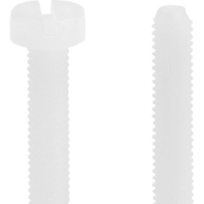 Kavan Plastový/Nylon Skrutka s válcovou hlavou M3x20 mm 10 ks