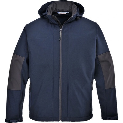 Portwest bunda s kapucí 3L TK53 softshellová Navy
