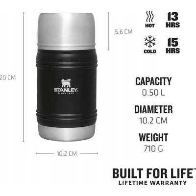 Stanley termos na obed The Artisan 500 ml black moon