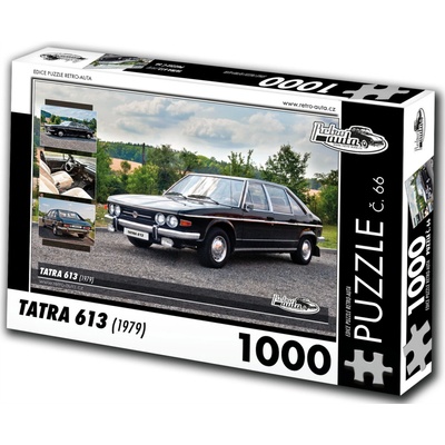 Retro-Auta č. 66 Tatra 613 1979 1000 dílků