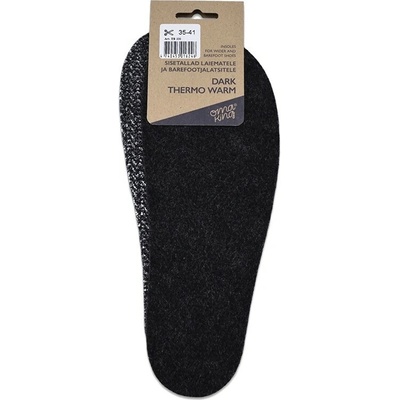 OmaKing barefoot Dark Thermo Warmosť vložky do topánok