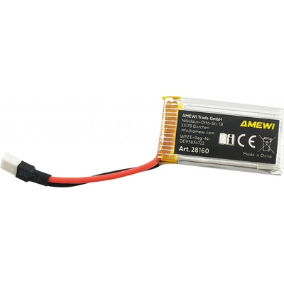 Amewi Trade GmbH LiPo baterie 1S 3,7V 300mAh 25C JST-Molex