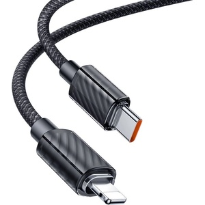 Mcdodo Кабел за данни - Mcdodo (CA-3660) - Type-C → Lightning, прозрачен дизайн, 36W, 1.2m - Черен