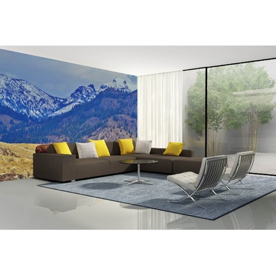 DIMEX ART Самозалепваща се флизелинова фототапета бизони в планината 375 x 250 см