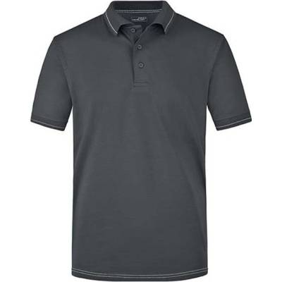 James Nicholson pánská polokošile JN569 Graphite Solid