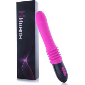 HISMITH C0571 Mini Thrusting 2in1 Machine & Vibrator Pink