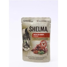 Shelma Cat hovězí a rajčata 85 g