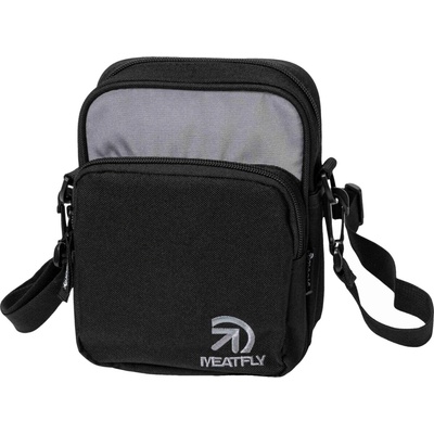 Meatfly crossbody taška Hardy Black/ Grey