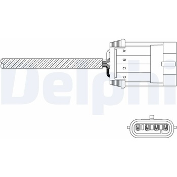 Lambda sonda DELPHI ES11061-12B1