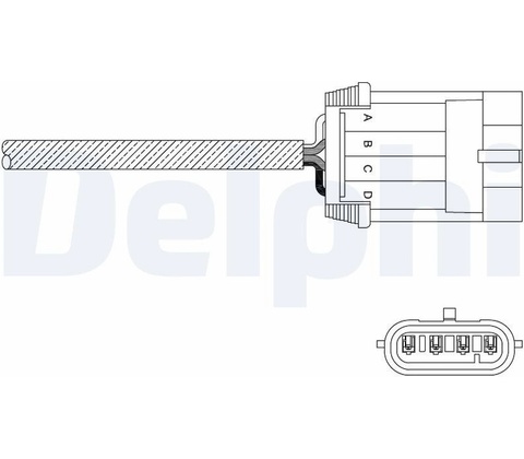 Lambda sonda DELPHI ES11061-12B1