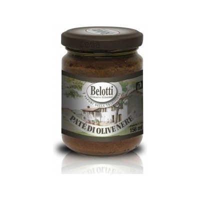 Belotti Paté z černých oliv Paté di Olive Nere 156 ml