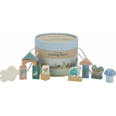 LITTLE DUTCH Kostky Fairy Garden 50 ks