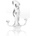 Aneros Progasm Ice Intermediate Prostate Massager Clear