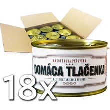 Mäsovýroba Pečovská Domáca tlačenka 18 x 400 g