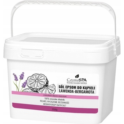 CosmoSPA levandule bergamotová Sůl do koupele 3000 ml
