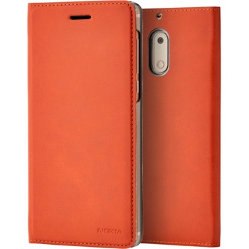 Image 1 of Nokia Оригинален калъф Flip за Nokia 6 - Кафяв