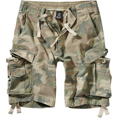 Brandit kratasy Vintageshorts light Woodland light Woodland