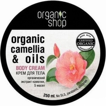 Organic Shop telový krém Japonská kamilka a 5 olejov 250 ml