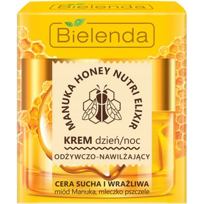 Bielenda Manuka Honey Nutri Elixir hydratačný pleťový krém deň noc 50 ml