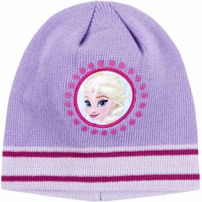 Dívčí čepice FROZEN ELSA fialková