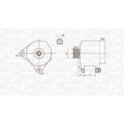 MAGNETI MARELLI generátor 063731768010