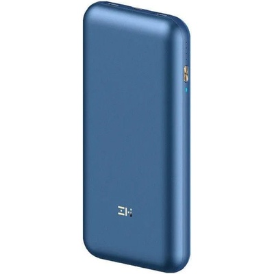 Xiaomi ZMI Pro Powerbank, 65W, 20 000mAh - преносима външна батерия с два USB-A и един USB-C изходи и технология за бързо зареждане (тъмносин)