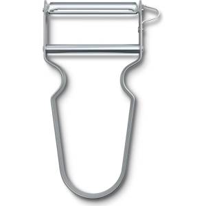 Victorinox Белачка за зеленчуци REX 11 см, право острие, сребърен, алуминий, Victorinox (VN60900)