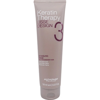 Alfaparf Milano Lisse Design Keratin Therapy Detangling Cream stylingový krém na ľahké rozčesávanie vlasov 150 ml